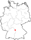 Karte Leutershausen, Mittelfranken